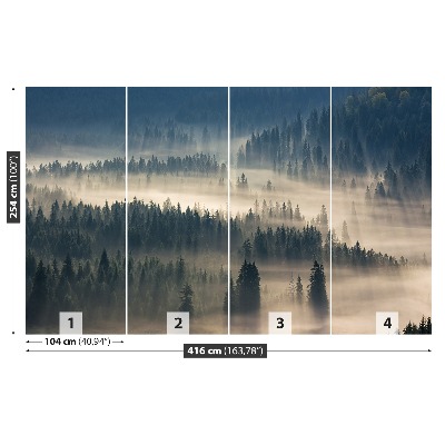 Mural de parede Montanhas da Floresta