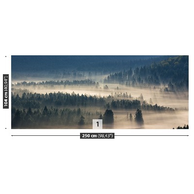 Mural de parede Montanhas da Floresta