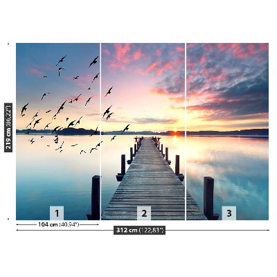 Papel de parede Píer do Lago