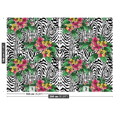 Mural de parede Padrão floral