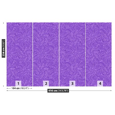 Papel de parede Padrão floral