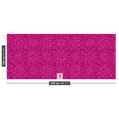 Mural de parede Padrão floral