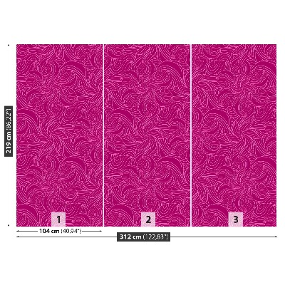 Mural de parede Padrão floral