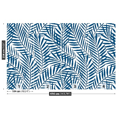 Papel de parede Folhas de palmeira