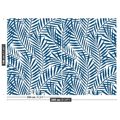 Papel de parede Folhas de palmeira