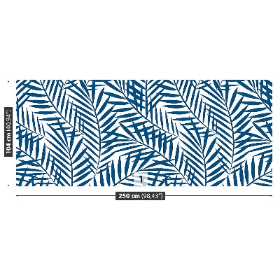 Papel de parede Folhas de palmeira