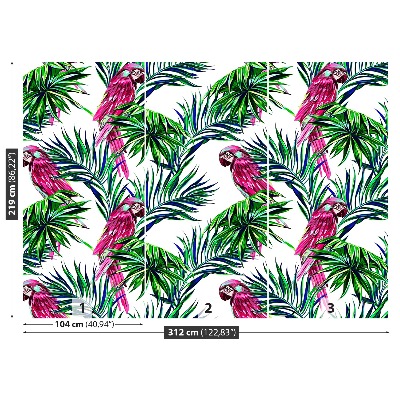 Mural de parede Papagaios