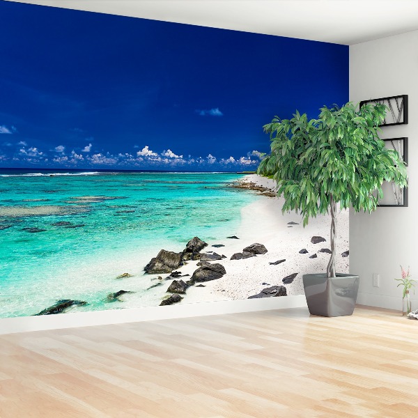 Papel de parede Praia de areia branca