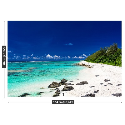 Papel de parede Praia de areia branca