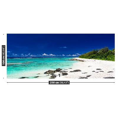 Papel de parede Praia de areia branca