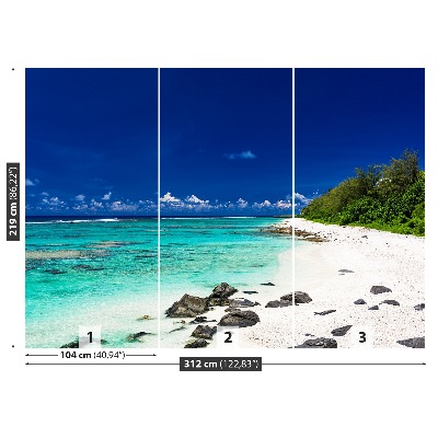 Papel de parede Praia de areia branca