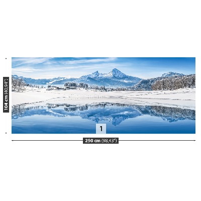 Mural de parede Alpes de inverno