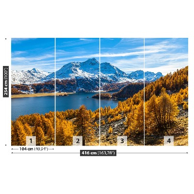 Papel de parede Lago Alpes