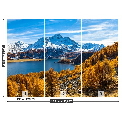 Papel de parede Lago Alpes