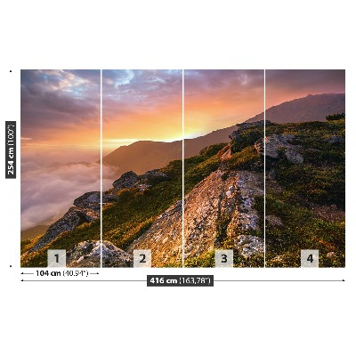 Mural de parede Montanhas dos Cárpatos