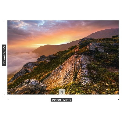 Mural de parede Montanhas dos Cárpatos