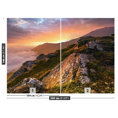 Mural de parede Montanhas dos Cárpatos