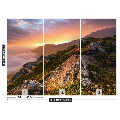 Mural de parede Montanhas dos Cárpatos