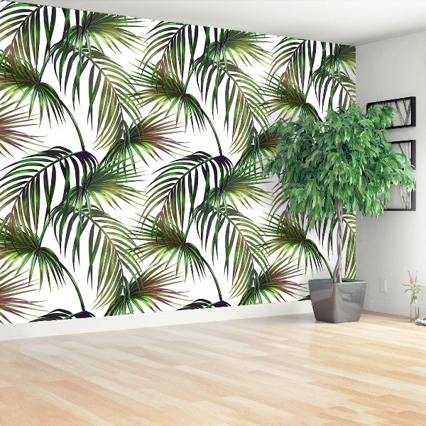 Mural de parede Folhas tropicais