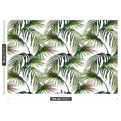 Mural de parede Folhas tropicais
