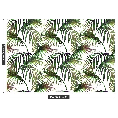 Mural de parede Folhas tropicais