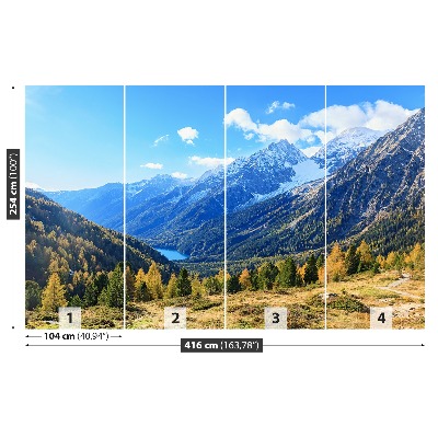 Papel de parede Montanhas dos Alpes