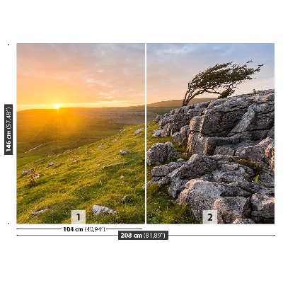 Mural de parede Pôr do sol