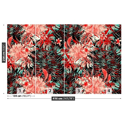 Papel de parede Padrão floral