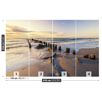 Mural de parede Praia Mar