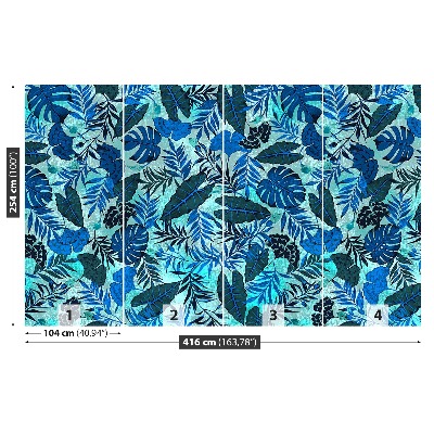 Papel de parede Folhas de palmeira