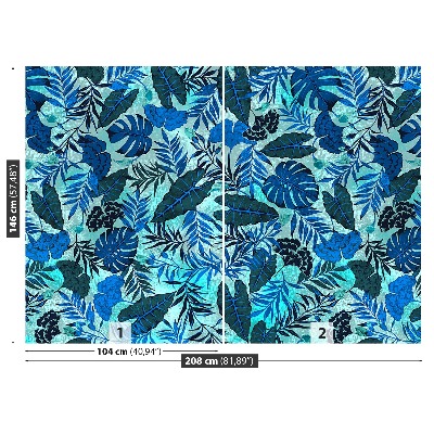 Papel de parede Folhas de palmeira