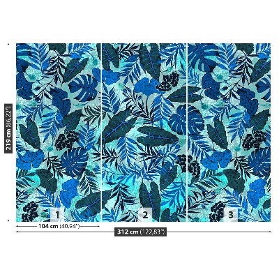 Papel de parede Folhas de palmeira