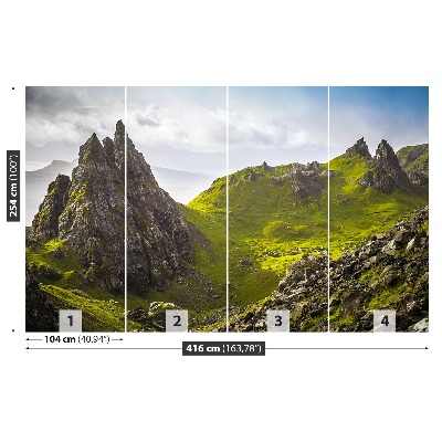 Papel de parede Montanhas Rocks