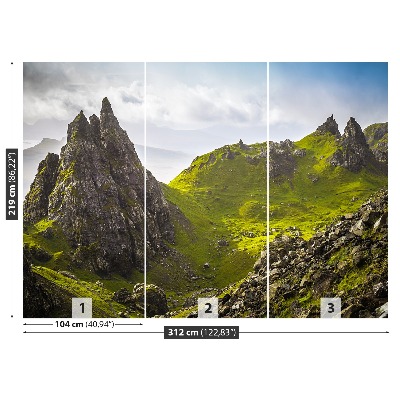 Papel de parede Montanhas Rocks