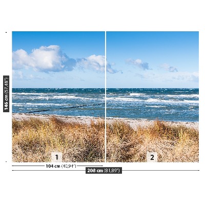 Mural de parede Grama das Dunas