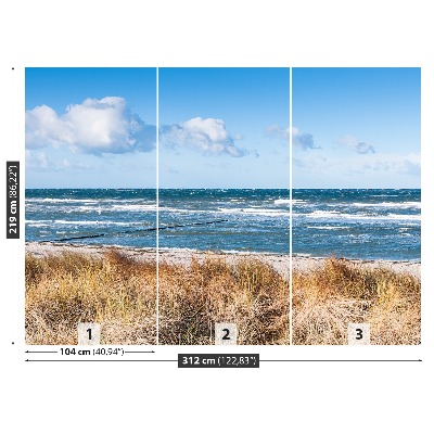 Mural de parede Grama das Dunas