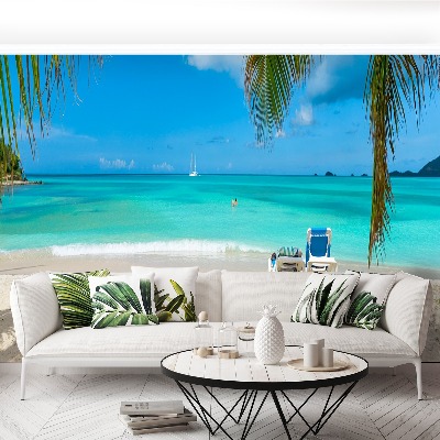 Papel de parede Praia tropical