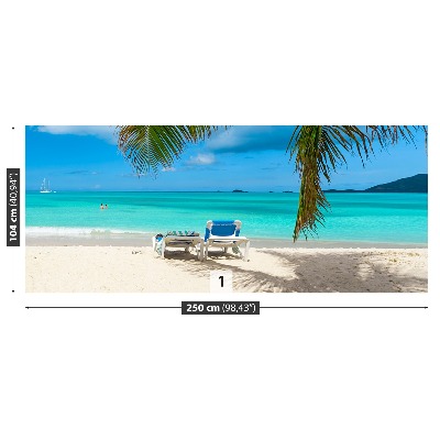 Papel de parede Praia tropical