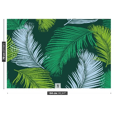 Mural de parede Padrão tropical