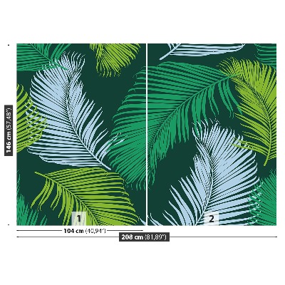 Mural de parede Padrão tropical