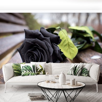 Mural de parede Rosa negra