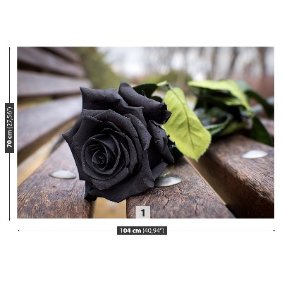 Mural de parede Rosa negra