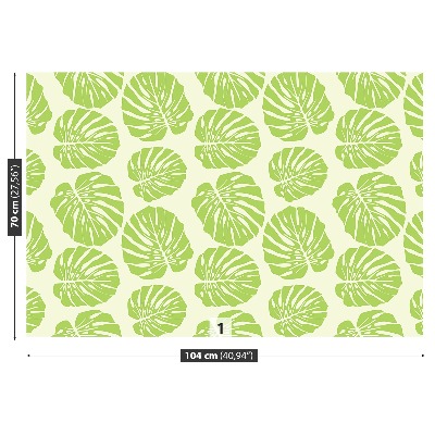 Papel de parede Folhas de Monstera