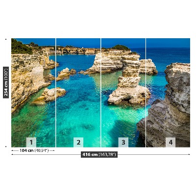 Mural de parede Costa do Adriático