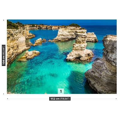 Mural de parede Costa do Adriático