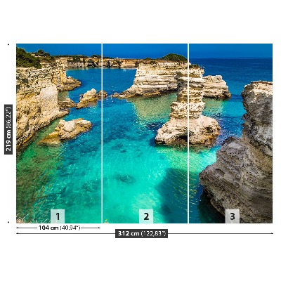 Mural de parede Costa do Adriático