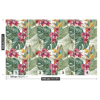 Papel de parede Padrão tropical