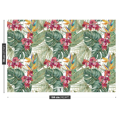 Papel de parede Padrão tropical