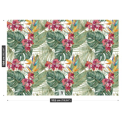 Papel de parede Padrão tropical