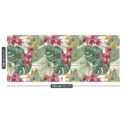 Papel de parede Padrão tropical